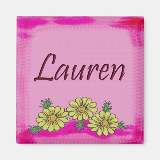 Lauren Gänseblümchen-Magnet Magnete