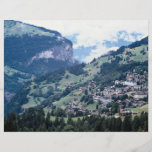 Lauterbrunnen, die Schweiz Bedruckte Flyer