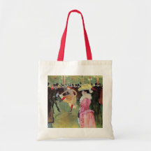 Lautrec - Tanz beim Moulin Rouge Leinentasche
