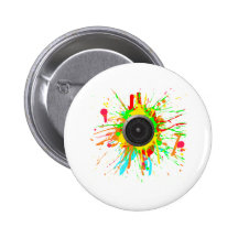 Lautsprecher-Spritzer - DJ-Musik-Disc-Jockey-Audio Buttons