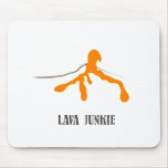Lava-Junkie (allgemeines) Mousepad