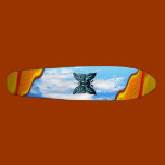 Lava-Wellen-blaues Schmetterlings-Himmel-Skateboar skateboards