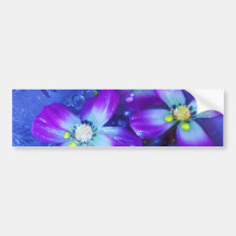 Lavendel-Blues Auto Aufkleber