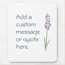 Lavendel-Blume Mousepads