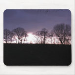 Lavendel-Sonnenuntergang Mousepads