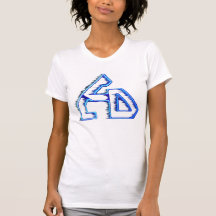 Lcd-Logo-Mädchen-T-Shirt transparent