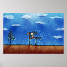 Le Cheval Posterdruck