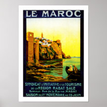 Le Maroc ~ Rabat Posterdrucke