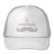 le moustache truckermützen
