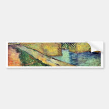 Le Pont De L'Anglois durch Vincent van Gogh Autoaufkleber