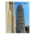 Leaning Tower of Pisa Italy postkarten