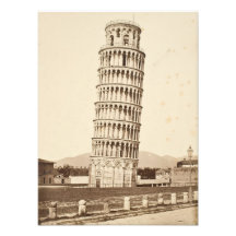 Leaning Tower of Pisa Photographic Print