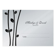 Leaved schwarze Niederlassungen, die Eskorte Weddi Visitenkarte