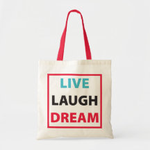 Leben Lachentraumtasche