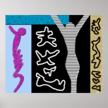 Leben ~ moderne Kunst ~ modernes buntes Plakate