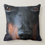 Lebensechtes Dobermann-Amerikaner Mojo Kissen kissen