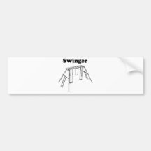 Lebenslustiger Typ Autosticker
