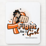 Lebhafter Kampf wie eine Mädchen-multiple Sklerose Mousepads