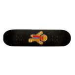 Lebkuchen-Mann - perfekte Landung Skateboardbretter