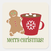 Lebkuchen-Mann-u. heiße Schokoladen-Weihnachtsaufk