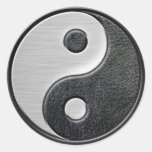 Ledernes und StahlYin Yang Sticker
