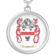 Leed Wappen (Familienwappen) Personalisierte Halskette