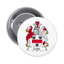 Leeds-Familienwappen Buttons