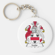 Leeds-Familienwappen Schlüsselanhänger