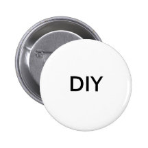 Leer-DIY-Tut es sich Anstecknadelbutton