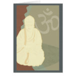Leere Gruß-Karte Buddhas
