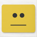 Leere Starren Mousepads