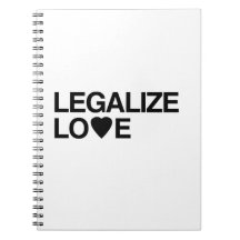 LEGALISIEREN Sie LOVE.png Spiral Notizbuch