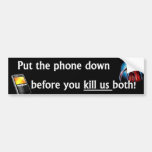 Legen Sie das Telefon nieder Autosticker