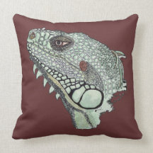 Leguan Zierkissen