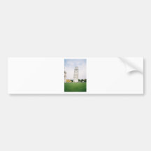 Lehnender Turm von Pisa Auto Sticker