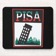 Lehnender Turm von Pisa Mousepad