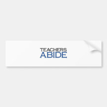Lehrer bleiben (blaue Pädagogik) Autosticker