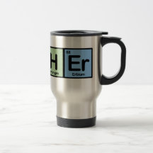 Lehrer gemacht von den Elementen Kaffee Haferl