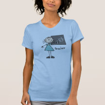 Lehrer-Strichmännchen T-shirt