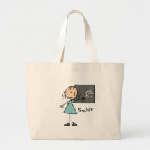 Lehrer-Strichmännchen-Tasche