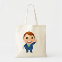 Lehrer teacher leinentasche