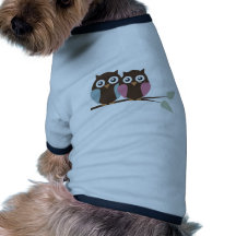 Leidenschaftliches Paar Hund Shirt