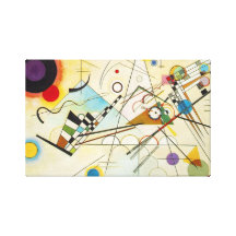 Leinwand-Verpackung Kandinsky Zusammensetzungs-VII Leinwanddrucke