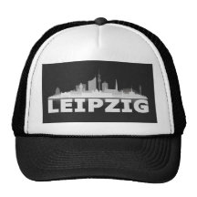 Leipzig City Skyline Trucker Cap