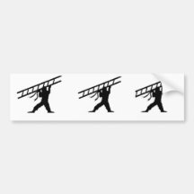 Leiter ninja 3 oben autosticker