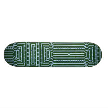 Leiterplatte-Hintergrund Personalisiertes Skatedeck