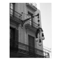 L'Eixample Postkarte (Barcelona, Spanien)