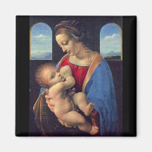 Leonardo da Vinci - Madonna Kühlschrankmagnete