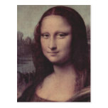 Leonardo da Vinci Mona Lisa (La Giaconda), Detail: Postkarten