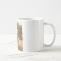 Leopard auf Termite-Hügel in Namibia Kaffee Tassen